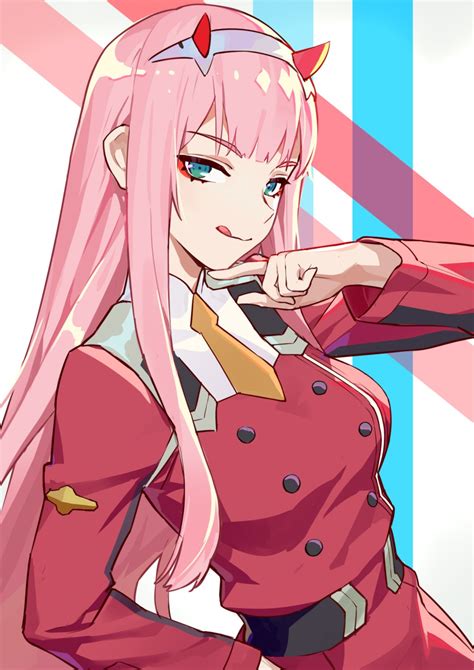 zero two pussy|Zero two being naughty and cute • shaved pussy